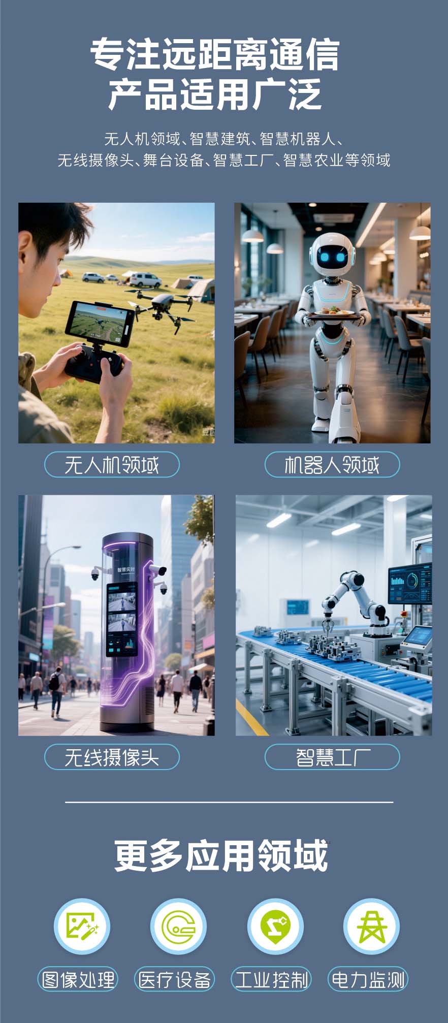 12KM遠(yuǎn)距離無(wú)線通信模塊數(shù)字視頻傳輸模組